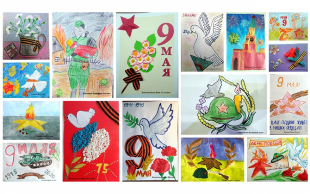 В Красноярской школе к 75-летию Великой Победы